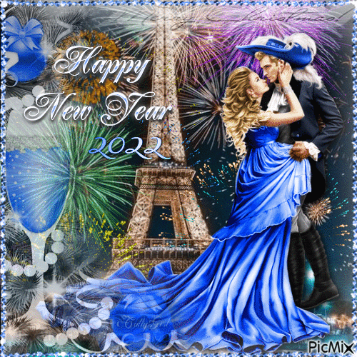 Happy New Year 2022 !!!!! - Gratis geanimeerde GIF