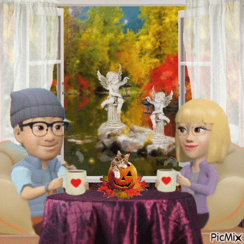 Coffee table - Darmowy animowany GIF