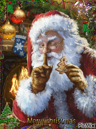 Cookies for Santa Claus - Gratis geanimeerde GIF
