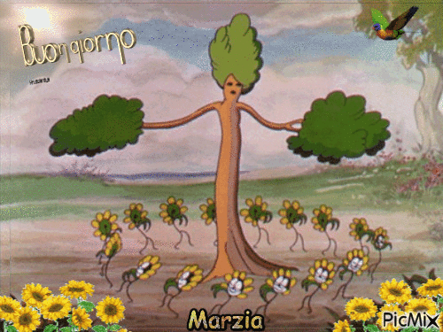ballo di fiori - Zdarma animovaný GIF
