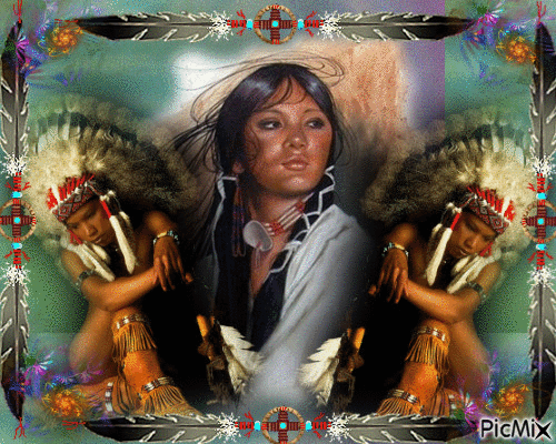 Les Amérindiens 5 - Besplatni animirani GIF