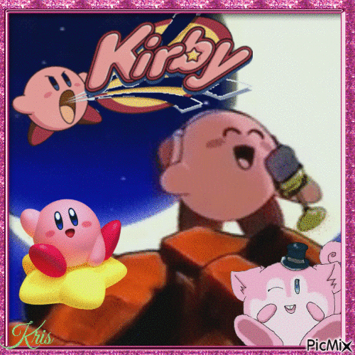 Favourite Kirby character - Ingyenes animált GIF