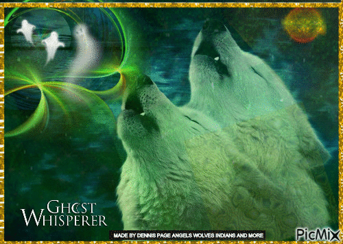 GHOST WHISPERING WOLVES - Free animated GIF