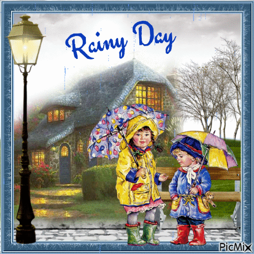 rainy day - Gratis animeret GIF