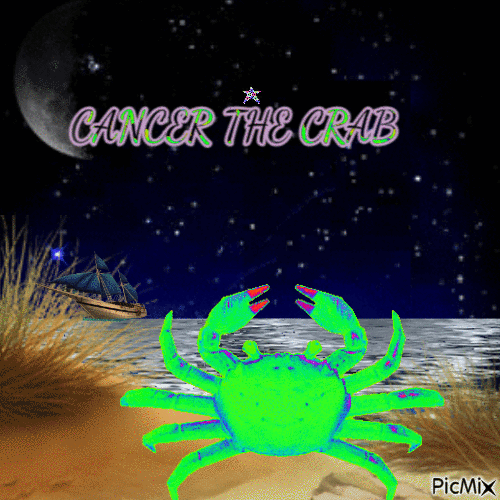 CANCER THE CRAB - 免费动画 GIF