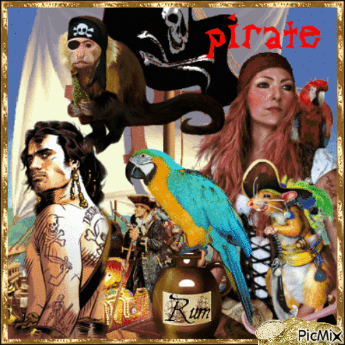 Pirates - Nemokamas animacinis gif