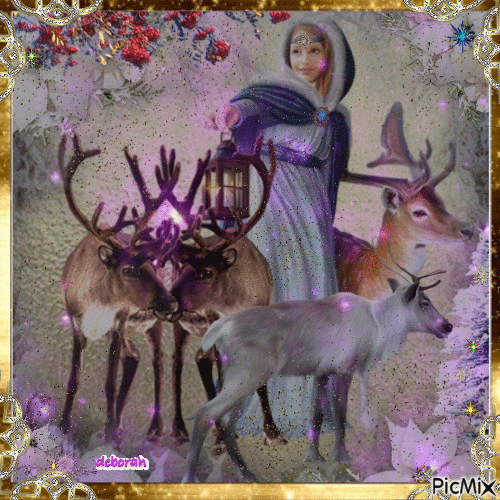 Herding the Reindeer...With Love.Kate. - Gratis animeret GIF