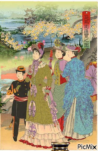 Japón medieval - nemokama png
