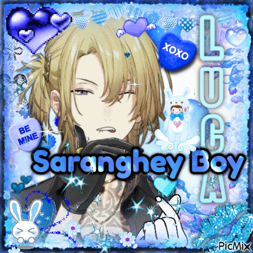 Luca Kaneshiro: Saranghey Boy - 無料のアニメーション GIF