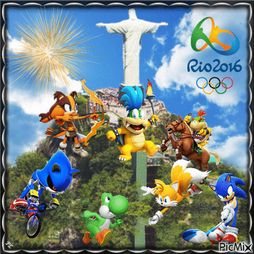 Jeux olympiques - Contest - Безплатен анимиран GIF