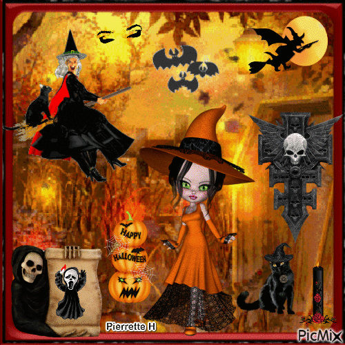 Halloween2 - Бесплатный анимированный гифка