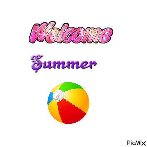 summer - GIF เคลื่อนไหวฟรี