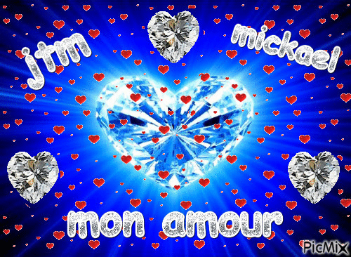 mon amour - Animovaný GIF zadarmo