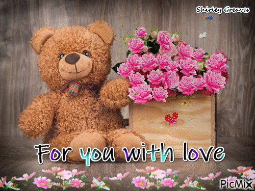 For you with love - GIF animate gratis