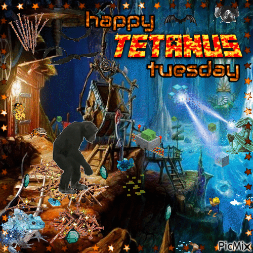 happy tetanus tuesday - Zdarma animovaný GIF