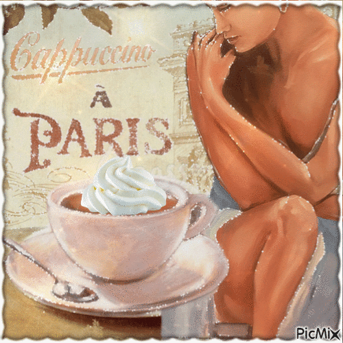 Cappuccino - GIF animate gratis