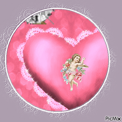 Coeur rose 🔥💖 - Besplatni animirani GIF