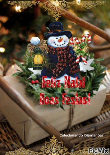 Feliz Natal- 16  12  17 - GIF animado gratis