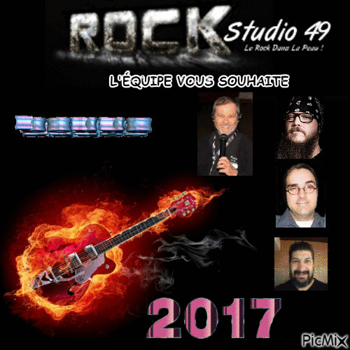 Rock Studio 49 - GIF animado grátis