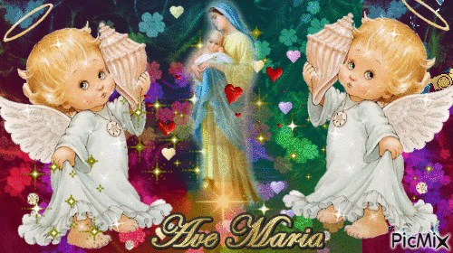 Vergine Maria - Бесплатни анимирани ГИФ