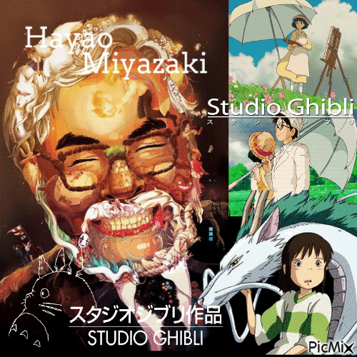 Studio Ghibli - Zdarma animovaný GIF