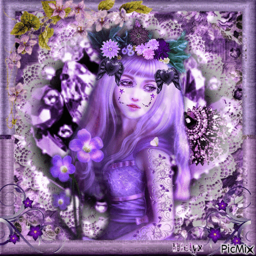violette - GIF animado grátis
