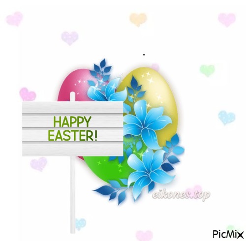 Happy Easter.! - png gratis