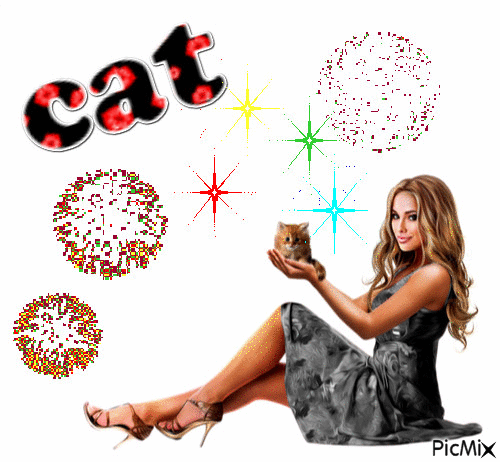 cat cat cta - Animovaný GIF zadarmo