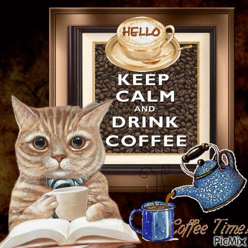 COFFEE BREAK - Ingyenes animált GIF