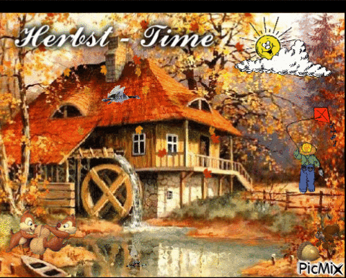 Herbst-Time . . . - Free animated GIF