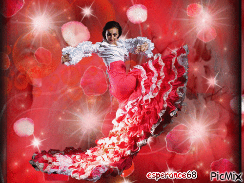 Flamenco - GIF animasi gratis