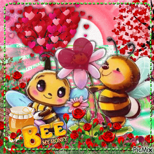 Love Bees-contest - Ilmainen animoitu GIF