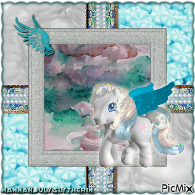 (((A Pretty Pegasus))) - Gratis animerad GIF