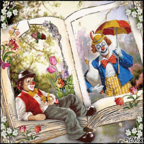 Clowns - Ingyenes animált GIF