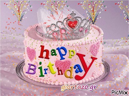 happy birthday! - GIF animado gratis