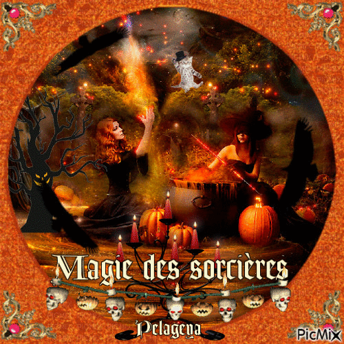 👩  Magie des sorcières КОНКУРС - Animovaný GIF zadarmo