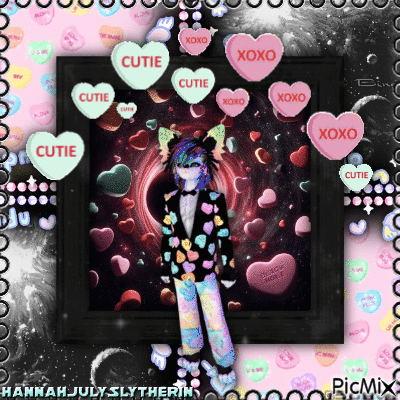 {[Candy Catboi in Black Hole Madness]} - Free animated GIF