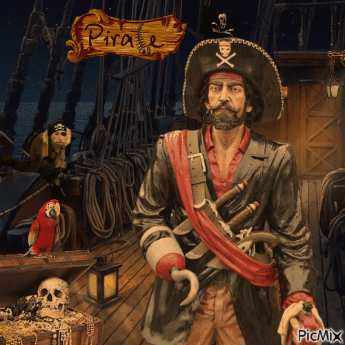 Pirat - 無料のアニメーション GIF
