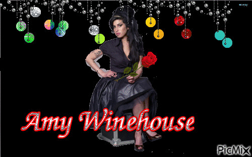 Amy Winehouse - GIF เคลื่อนไหวฟรี