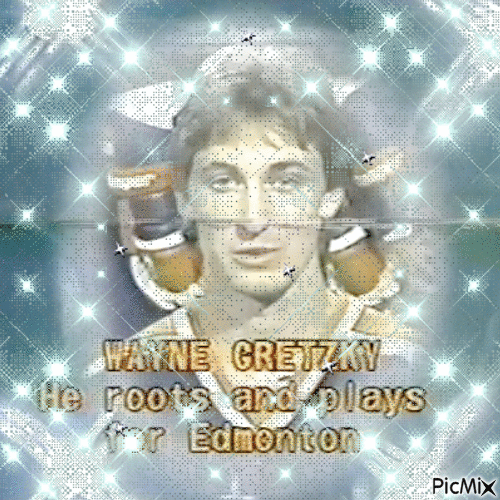Wayne Gretzky - GIF animado gratis