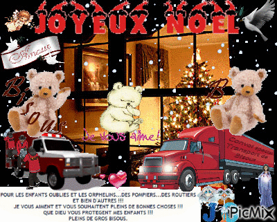 JOYEUX NOEL AUX ENFANTS OUBLIES 2O13_JO - GIF animasi gratis