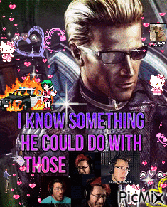 wesker - Free animated GIF
