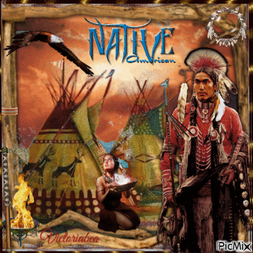 Native american - Бесплатный анимированный гифка
