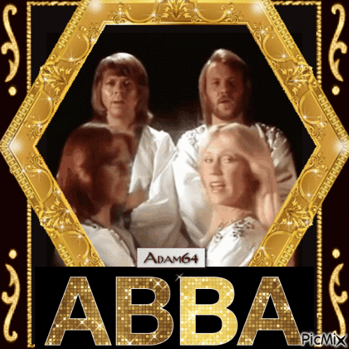 " THE A B B A " - Gratis animeret GIF
