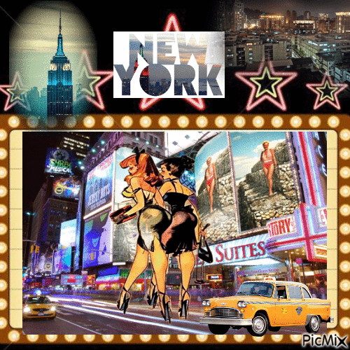 OLD NEW YORK - Zdarma animovaný GIF