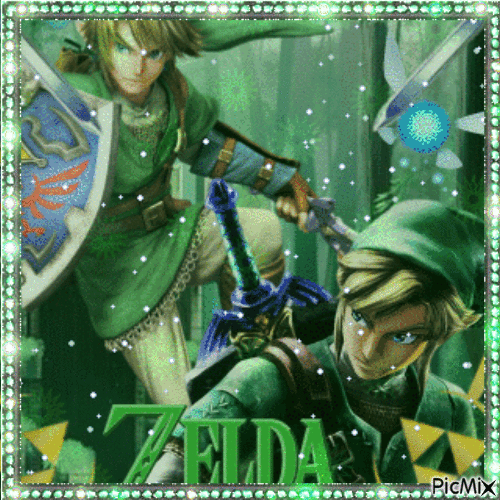 Zelda - GIF animasi gratis