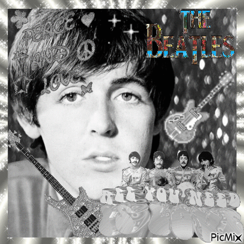 Paul McCartney random edit - Gratis geanimeerde GIF