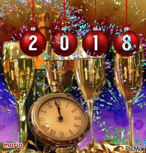 happy new year! - Бесплатни анимирани ГИФ