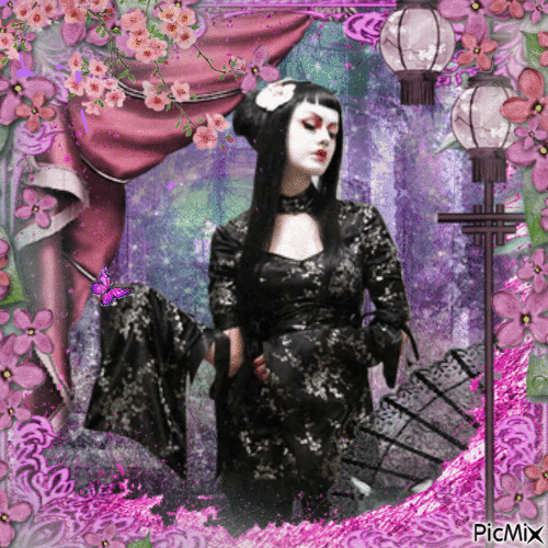 asian gothic - Darmowy animowany GIF