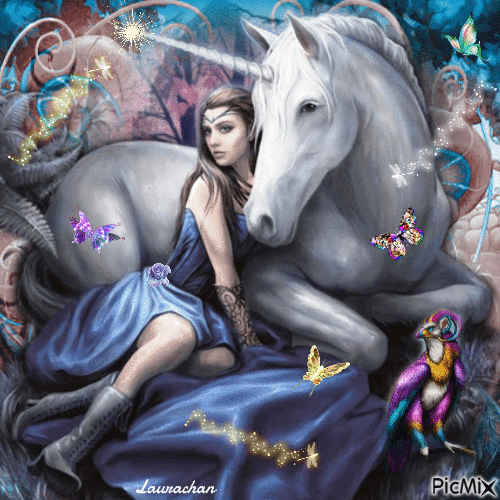 La ragazza e l'unicorno - Laurachan